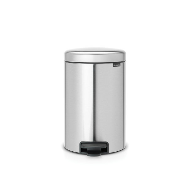 Brabantia Brabantia NewIcon pedaalemmer 12ltr  Matt Steel Fingerprint Proof