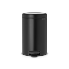 Brabantia NewIcon pedaalemmer 12ltr  Matt Black