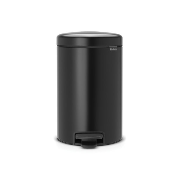 Brabantia NewIcon pedaalemmer 12ltr  Matt Black