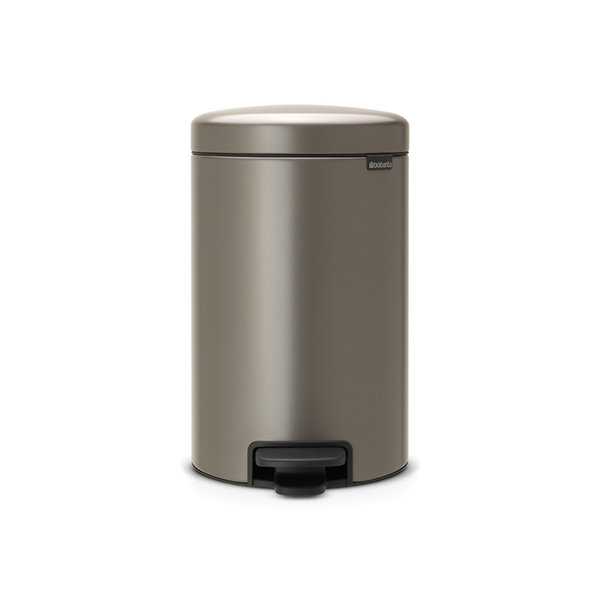 Brabantia Brabantia NewIcon pedaalemmer 12ltr  Platinum
