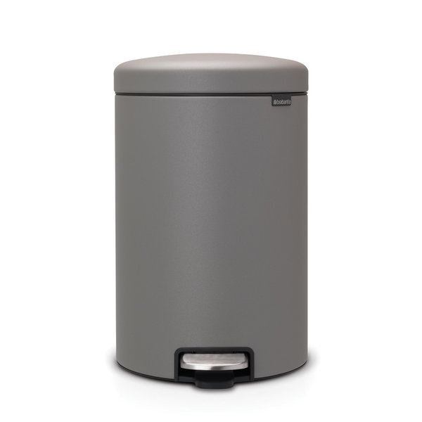 Brabantia Brabantia NewIcon pedaalemmer 20ltr  Mineral Concrete Grey