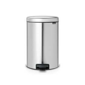 Brabantia Brabantia NewIcon pedaalemmer 20ltr  Matt Steel Fingerprint Proof