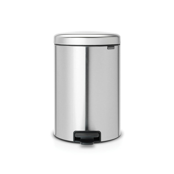 Brabantia NewIcon pedaalemmer 20ltr  Matt Steel Fingerprint Proof