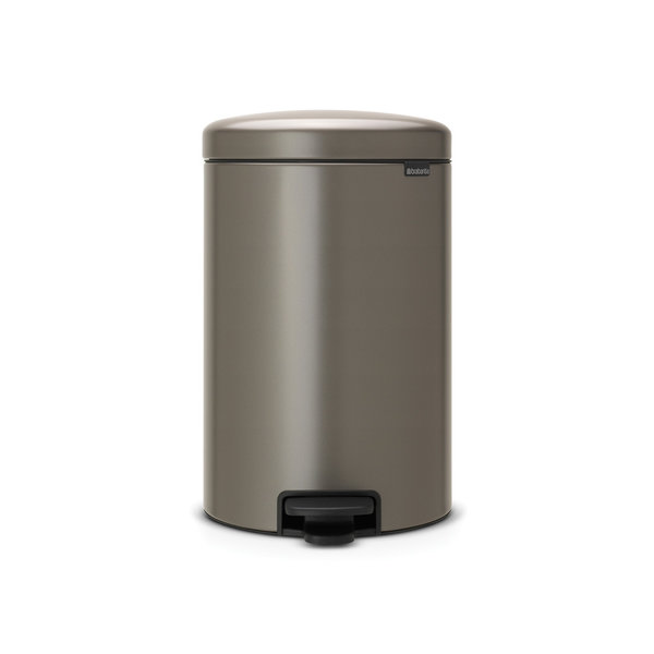 Brabantia NewIcon pedaalemmer 20ltr  Platinum