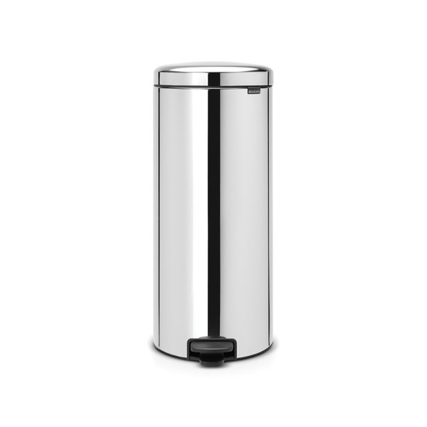 Brabantia NewIcon pedaalemmer 30ltr  Brilliant Steel