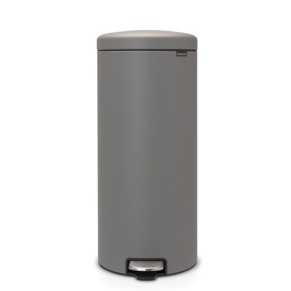 Brabantia NewIcon pedaalemmer 30ltr  Mineral Concrete Grey