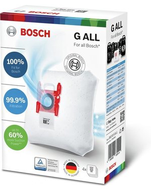 Bosch Type G ALL stofzuigerzakken - 4 stuks