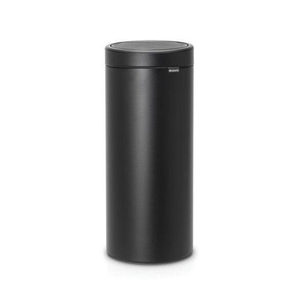 Brabantia Touch Bin Afvalemmer - 30 liter - Moonlight Black