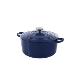 BK Cookware BK Bourgogne Braadpan - Royal Blue - 28 cm - Gietijzer