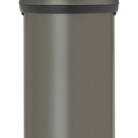 Brabantia Touch Bin Afvalemmer - 60 liter - Platinum