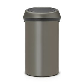 Brabantia Touch Bin Afvalemmer - 60 liter - Platinum