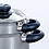 BK BK Karaat+ Soeppan - 24 cm - RVS - met deksel