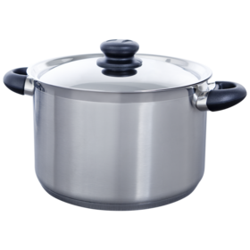 BK Cookware BK Karaat+ Soeppan - 24 cm - RVS - met deksel