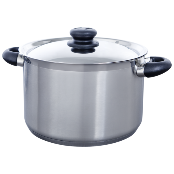 BK BK Karaat+ Soeppan - 24 cm - RVS - met deksel