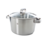 BK Cookware BK Conical Glas Kookpannenset - 5 delig - RVS - met glazen deksels