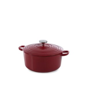 BK Cookware Bourgogne Braadpan - Chili Red - 28 cm - Gietijzer