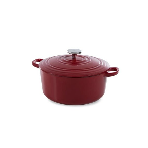 BK BK Bourgogne Braadpan - Chili Red - 28 cm - Gietijzer