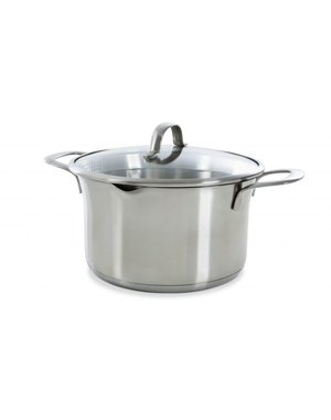 BK Cookware Wave Soeppan - 24 cm - RVS - met glazen deksel