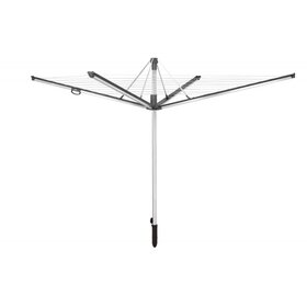 Leifheit Leifheit Droogmolen Linomatic 500 Plus - incl. betonanker - Antraciet - 50m