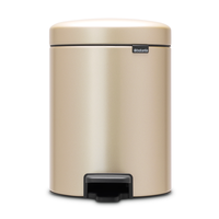 Brabantia NewIcon pedaalemmer 5ltr Champagne