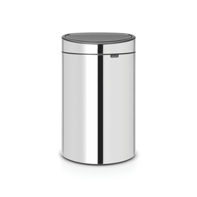 Brabantia Touch Bin Afvalemmer 40 ltr Brilliant Steel