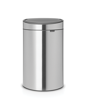 Brabantia Touch Bin Afvalemmer 40 ltr Matt Steel