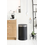 Brabantia Touch Bin Afvalemmer 40 ltr Matt Black/Matt Steel Fingerpint Proof