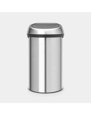 Brabantia Touch Bin Afvalemmer 60ltr Matt Steel