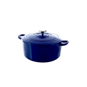 BK Cookware BK Bourgogne Braadpan - Royal Blue - 24 cm - Gietijzer