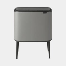 Brabantia Bo Touch Bin Afvalemmer - 36 liter - Mineral Concrete Grey