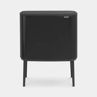 Brabantia Bo Touch Bin afvalemmer 11+23 liter - Matt Zwart