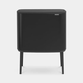 Brabantia Bo Touch Bin Afvalemmer - 11 + 23 liter - Matt Black
