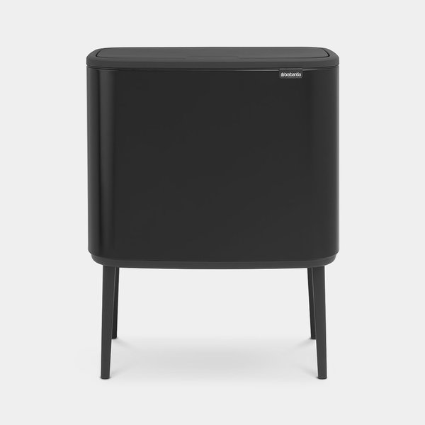 Brabantia Brabantia Bo Touch Bin afvalemmer 11+23 liter - Matt Zwart