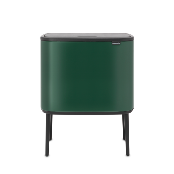 Brabantia Bo Touch Bin Afvalemmer - 11 + 23 liter - Pine Green