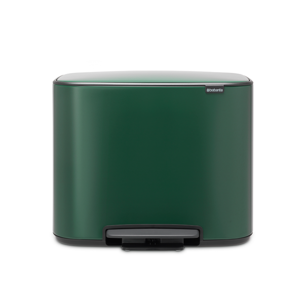 Brabantia Bo Pedaalemmer - 11 + 23 liter - Pine Green