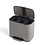 Brabantia Bo Pedaalemmer - 3 x 11 liter - Mineral Concrete Grey