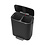 Brabantia Brabantia Bo Hi Pedaalemmer - 2 x 30 liter - Matt Black