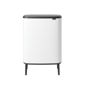 Brabantia Bo Touch Bin Hi Afvalemmer - 60 liter - White