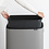 Brabantia Bo Touch Bin Hi Afvalemmer - 60 liter - Mineral Concrete Grey