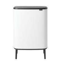 Brabantia Bo Touch Bin Hi Afvalemmer - 2 x 30 liter - White