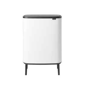 Brabantia Bo Touch Bin Hi Afvalemmer - 2 x 30 liter - White