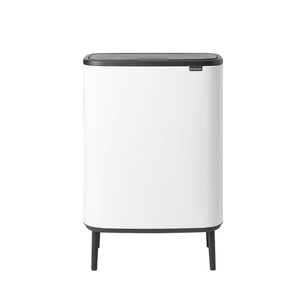 Brabantia Bo Touch Bin Hi Afvalemmer - 2 x 30 liter - White