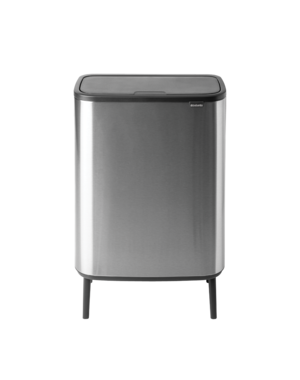 Brabantia Bo Touch Bin Hi Afvalemmer - 2 x 30 liter - Matt Steel Fingerprint Proof