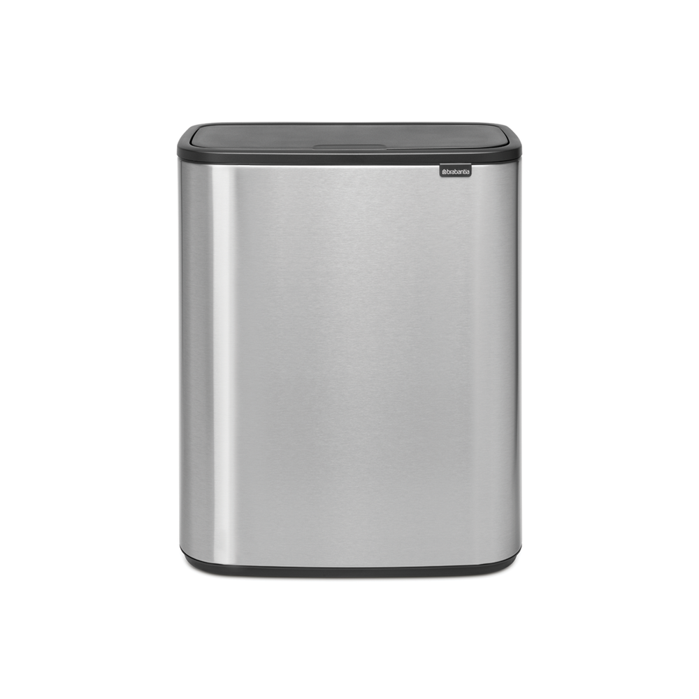 Bo Pedaalemmer, met 2 binnenemmers, 2 x 30 liter - Platinum - Brabantia