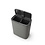 Brabantia Bo Touch Bin Afvalemmer - 2 x 30 liter - Mineral Concrete Grey