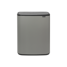 Brabantia Bo Touch Bin Afvalemmer - 60 liter - Mineral Concrete Grey