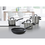 BK BK Flow Cool Kookpannenset - 4 delig + koekenpan 24 cm