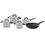 BK BK Flow Cool Kookpannenset - 4 delig + koekenpan 24 cm