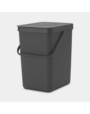 Brabantia Sort & Go afvalemmer 25 ltr Grey