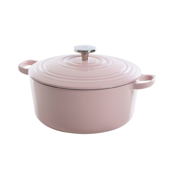 BK Cookware BK Bourgogne Braadpan - Dusky Pink - 28 cm - Gietijzer